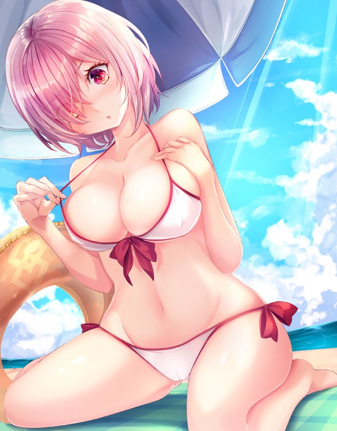 mash kyrielight (fate and 1 more) drawn by haruka_natsuki