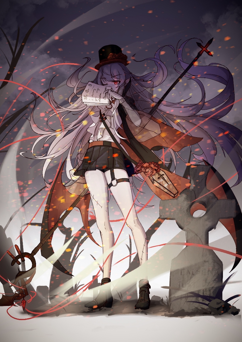 warfarin (arknights) drawn by caisena