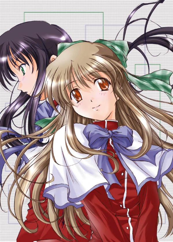 kawasumi mai and kurata sayuri (kanon) drawn by ayakaze_ryuushou