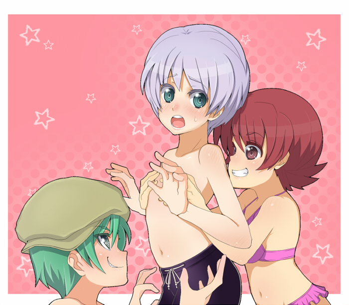 ruca milda, iria animi, and spada belforma (tales of and 1 more) drawn by johan_(minicroissant)