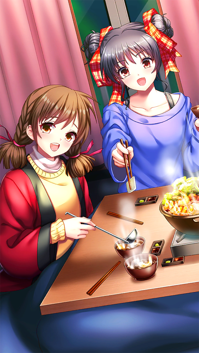 narusawa yui and nagashima kumiko (doukyuusei and 2 more)