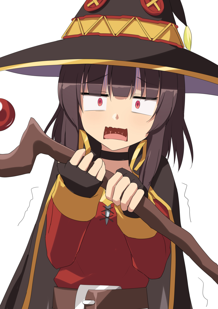 megumin (kono subarashii sekai ni shukufuku wo!) drawn by umarutsufuri