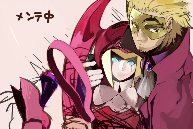 relius clover and ignis (blazblue) drawn by hyakuhachi_(over3)