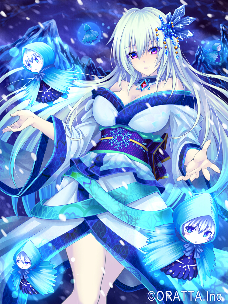 yuki-onna (chloris garden) drawn by hijikawa_arashi
