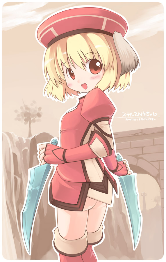 scout (fantasy earth zero and 1 more) drawn by emurin