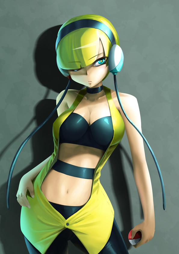 elesa (pokemon and 1 more) drawn by hokuto_(hokuto_pk)