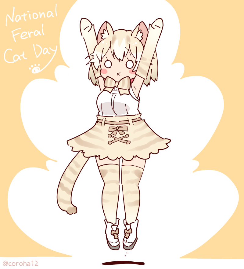 cat (kemono friends) drawn by coroha