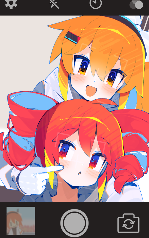 kasane teto and adachi rei (utau and 1 more) drawn by aoi_tsuyu