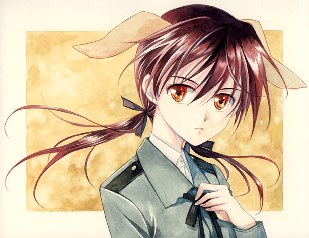 gertrud barkhorn (world witches series and 1 more) drawn by agahari