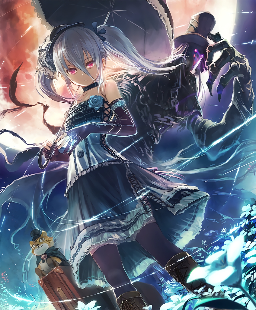 orchis and lloyd (shingeki no bahamut and 1 more) drawn by ponzu_(catponz)
