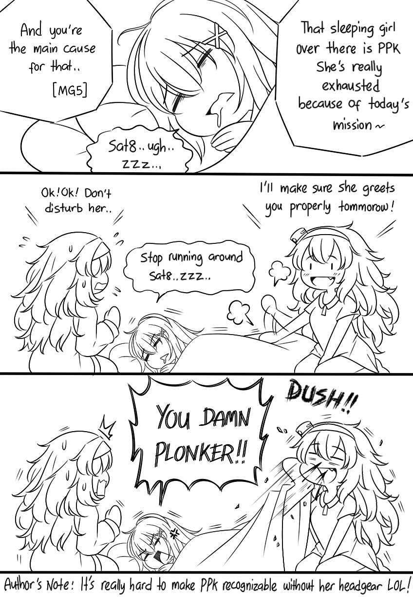 gambier bay, s.a.t.8, and ppk (kantai collection and 1 more) drawn by guin_guin