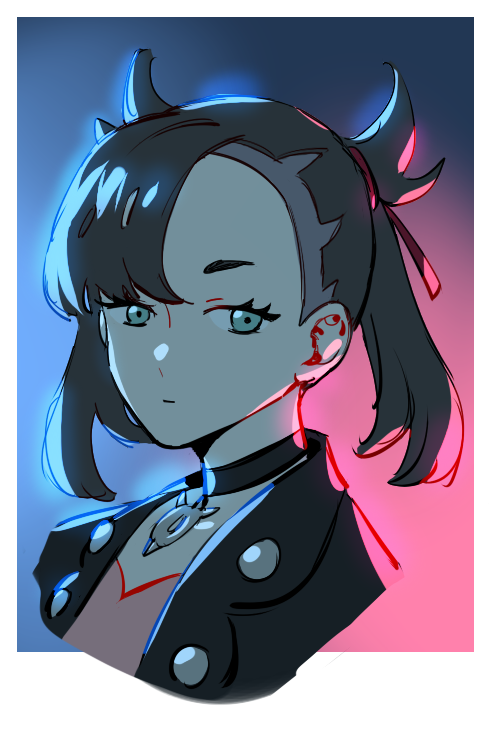 marnie (pokemon and 1 more) drawn by raine_(acke2445)