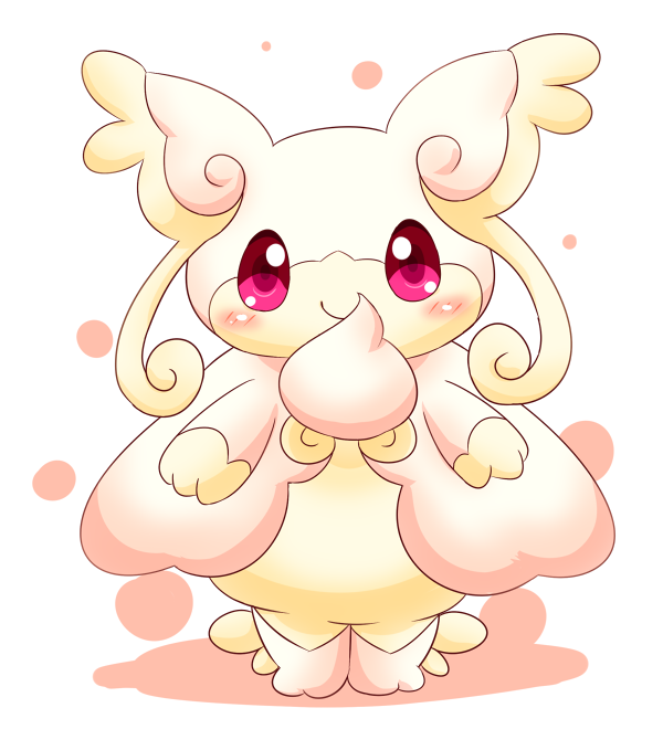 audino and mega audino (pokemon and 1 more) drawn by popn_fuwawa