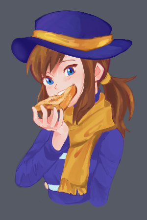 hat kid (a hat in time) drawn by kudo_nguyen