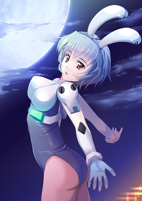 ayanami rei (neon genesis evangelion) drawn by iga_(nonono_tsuushin)