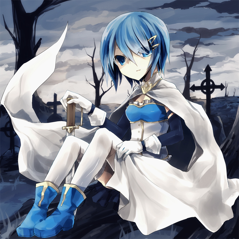 miki sayaka (mahou shoujo madoka magica) drawn by pastazhou