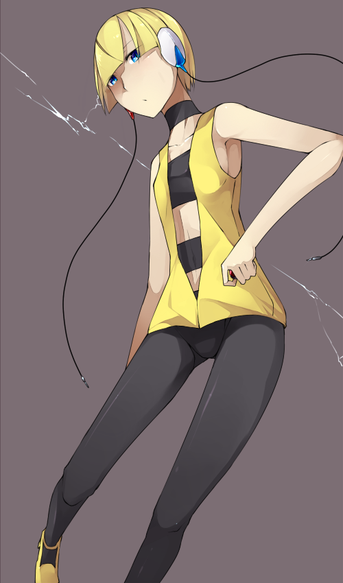 elesa (pokemon and 1 more) drawn by en@rain