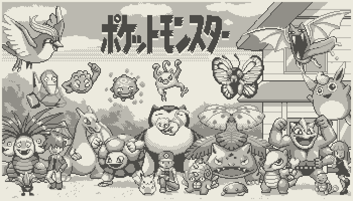 pikachu, red, blue oak, charizard, squirtle, and 19 more (pokemon and 1 more) drawn by pokemoa