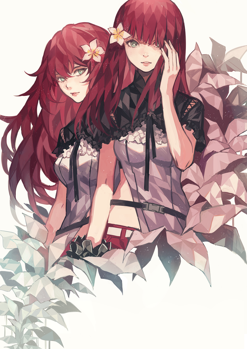 devola and popola (nier and 1 more) drawn by kaneblob