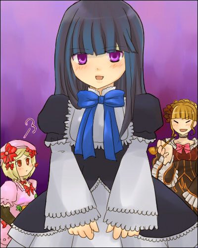 beatrice, frederica bernkastel, and lambdadelta (umineko no naku koro ni)