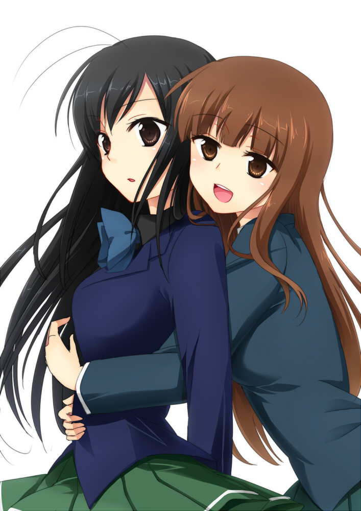 kuroyukihime and kurasaki fuuko (accel world) drawn by n39