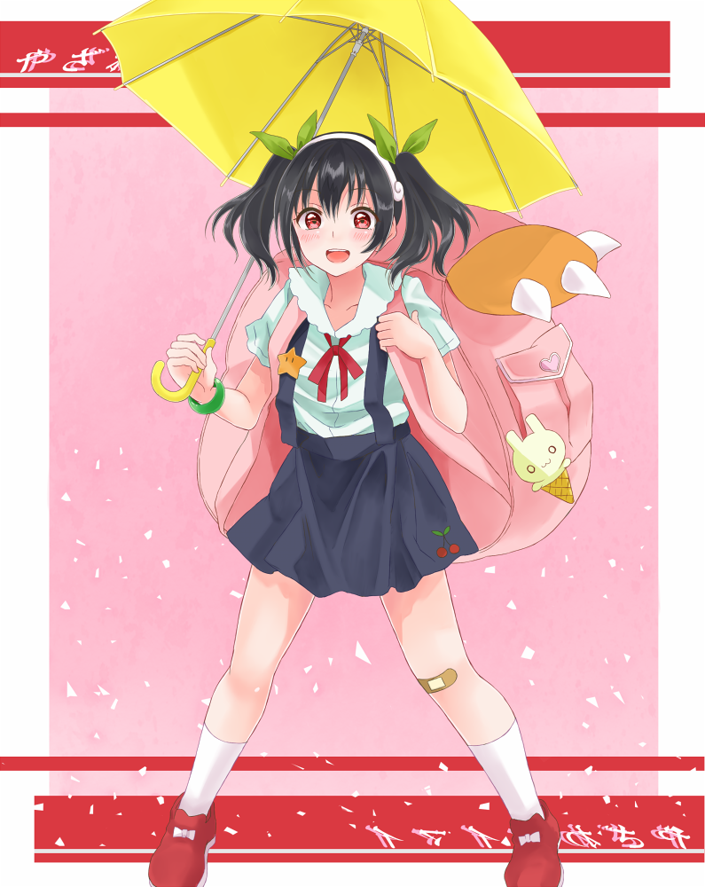 yazawa nico and hachikuji mayoi (love live! and 3 more) drawn by satsuma_age