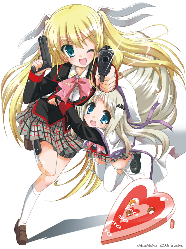noumi kudryavka and tokido saya (little busters!) drawn by hizuki_yayoi