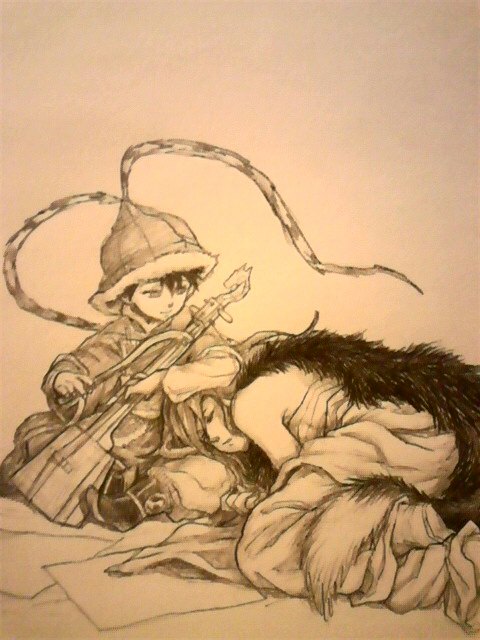 shut hell and yurul (shut hell) drawn by yurimiji