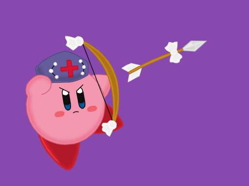 yagokoro eirin and kirby (touhou and 1 more)