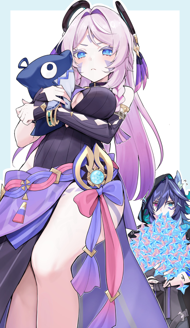 citlali, ororon, and itzpapa (genshin impact) drawn by ura_(hamburg_oniku)