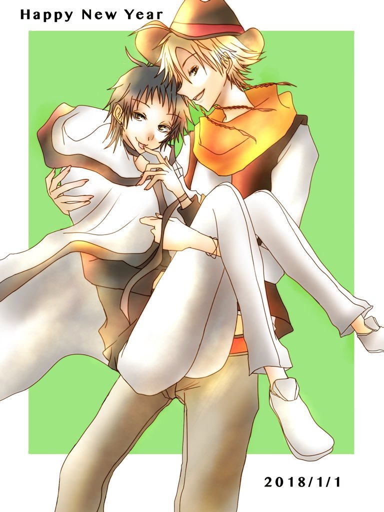 alicein mikuni and kamiya tsurugi (servamp) drawn by user_vkay3728