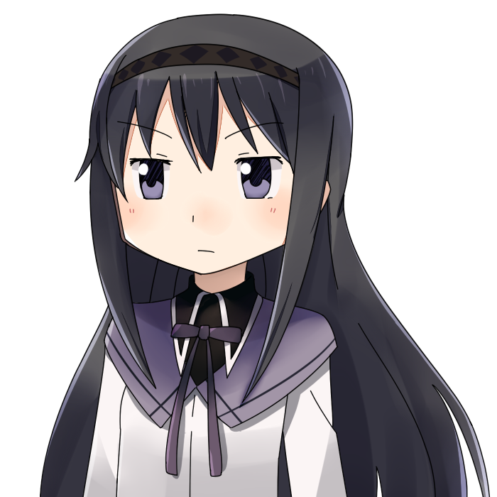 akemi homura (mahou shoujo madoka magica) drawn by kuro_tomato_(tezukuri)