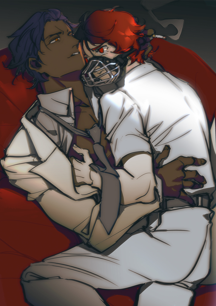 kenneth sleg and lane aim (gundam and 1 more) drawn by hangleing