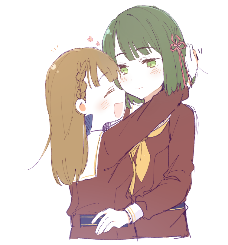 momose ginko and kachimachi kosuzu (love live! and 1 more) drawn by bluesky021