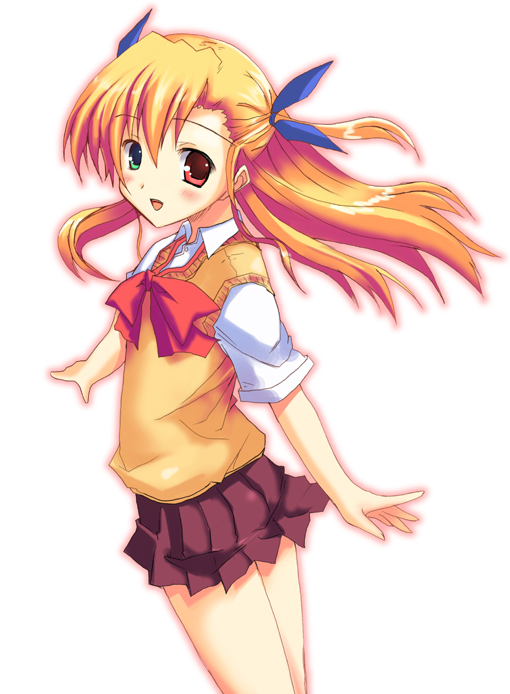 vivio (lyrical nanoha and 1 more) drawn by karamiti