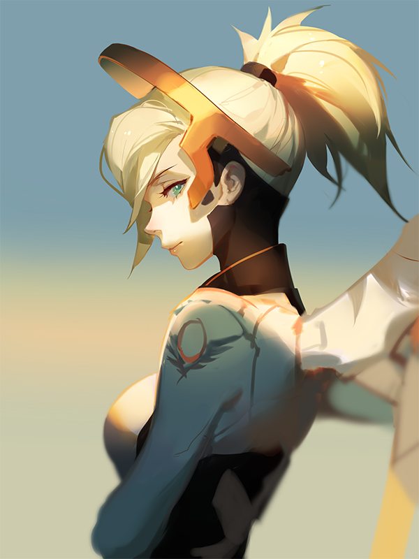 mercy (overwatch and 1 more) drawn by ask_(askzy)