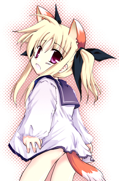 fate testarossa (lyrical nanoha and 1 more) drawn by kimura_shuuichi