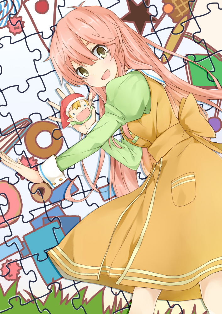 watashi and fairy (jinrui wa suitai shimashita) drawn by cccpo