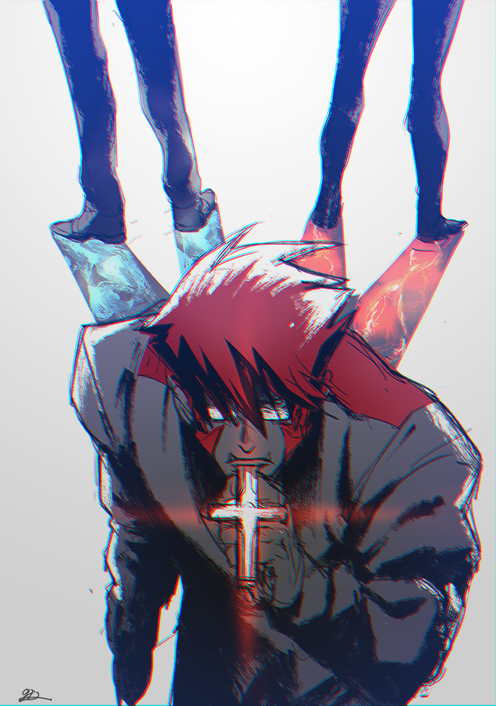 klaus von reinhertz (kekkai sensen) drawn by oui_lion