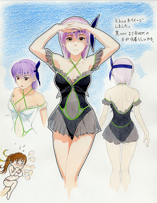 kasumi and ayane (dead or alive and 1 more)