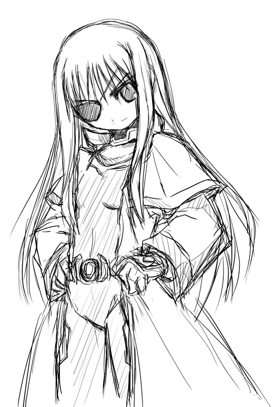 cinque (lyrical nanoha and 1 more) drawn by yu_lulu_(uka) and yuuka_(o.t.kingdom)