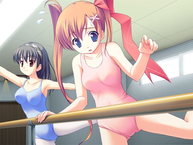 mikagami saori and kamiyama yutori (backstage) drawn by takoyaki_(roast)