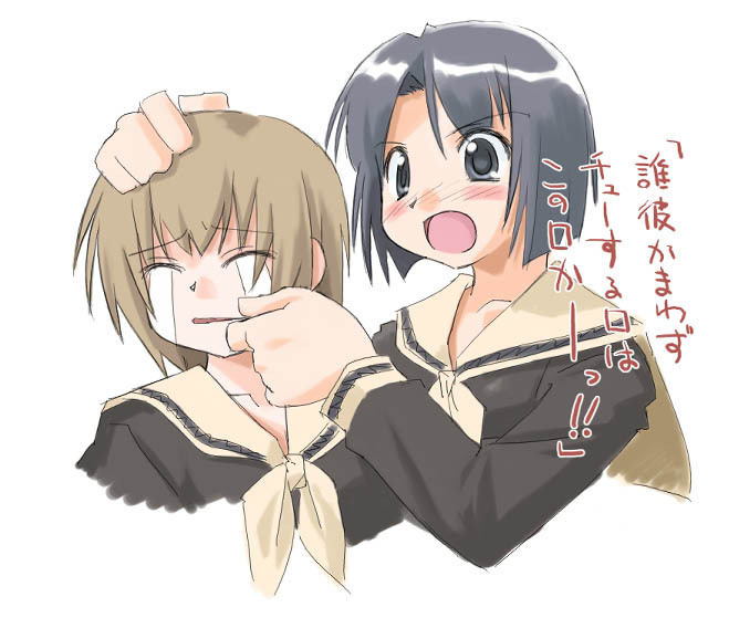 satou sei and mizuno youko (maria-sama ga miteru) drawn by umekichi