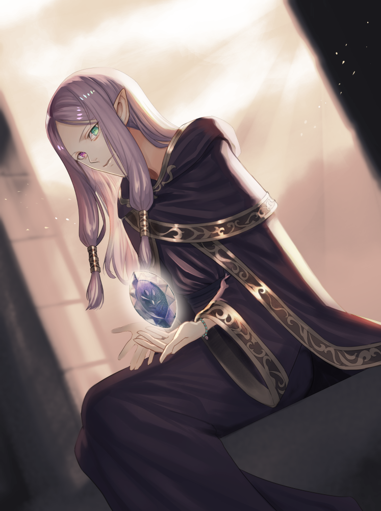 idunn (fire emblem and 2 more) drawn by udakyo
