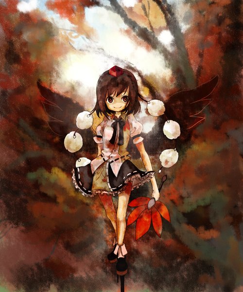 shameimaru aya (touhou) drawn by ritsu_(roboroboro)