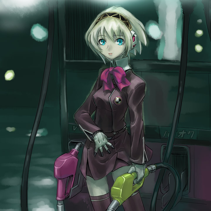 aigis (persona and 1 more) drawn by ugai_yuichi