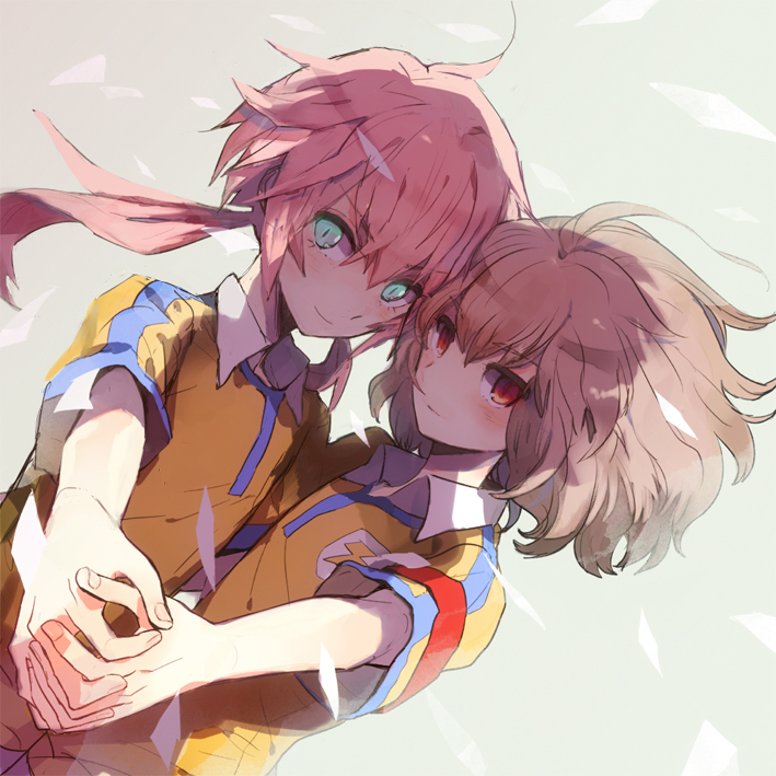 kirino ranmaru and shindou takuto (inazuma eleven and 1 more) drawn by rusuko