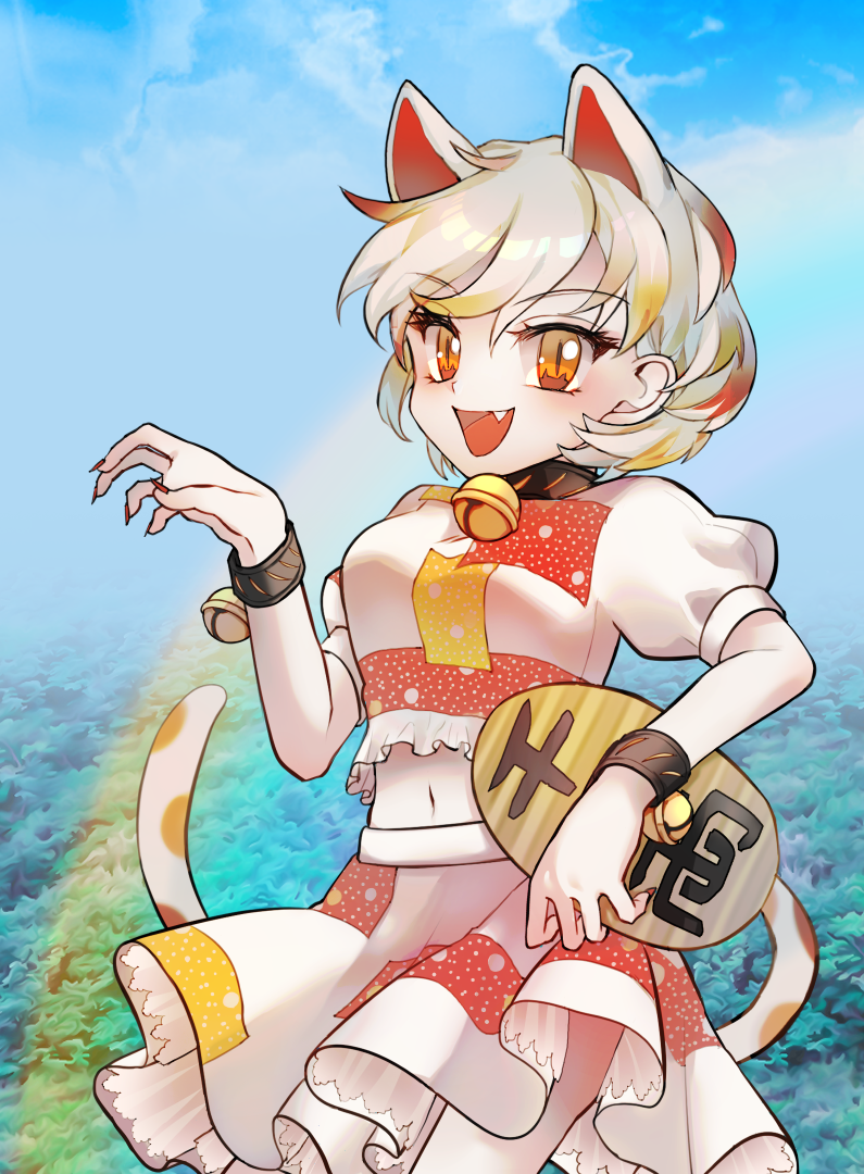 goutokuji mike (touhou and 1 more) drawn by mirei_(miirei)