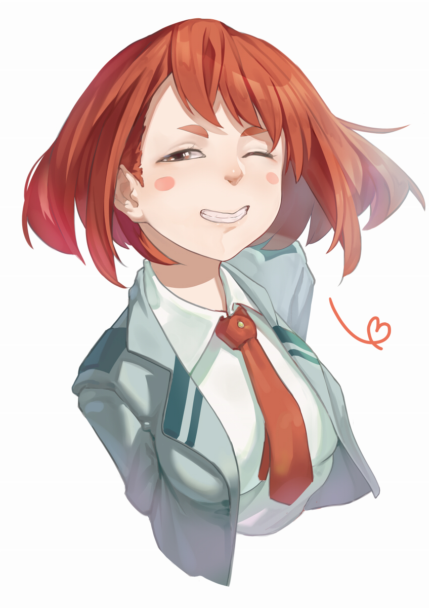 uraraka ochaco (boku no hero academia) drawn by nack