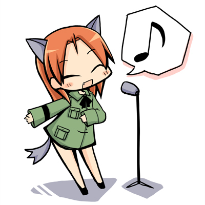 minna-dietlinde wilcke (world witches series and 1 more) drawn by luu